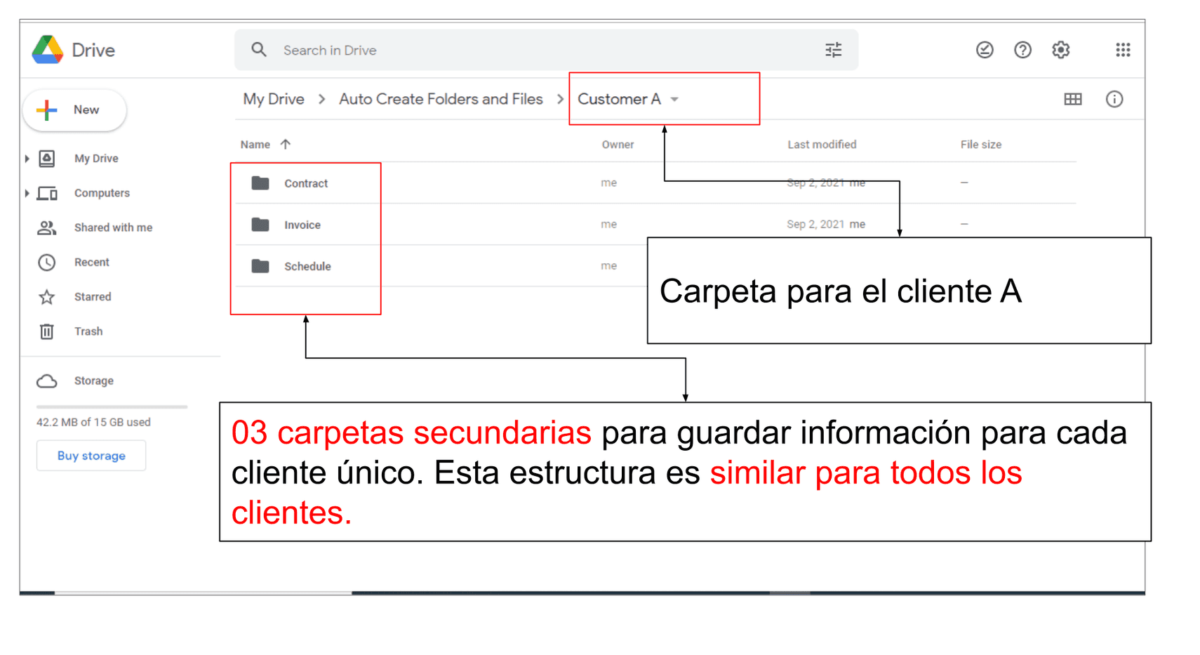 Generar automáticamente una carpeta para cada cliente en Google Drive ...